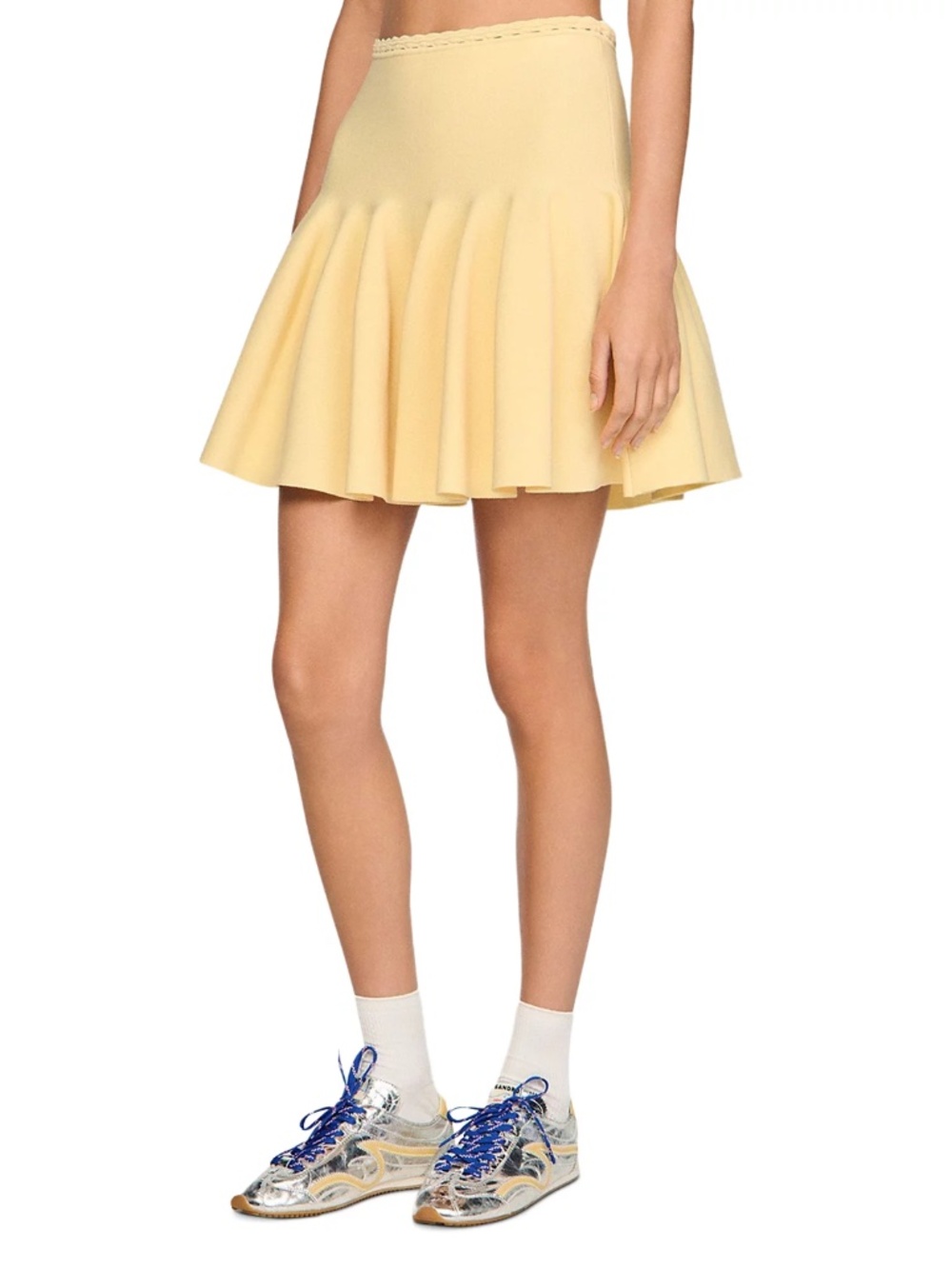 Telma Short Knit Skater Skirt